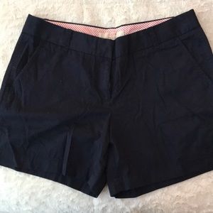 Navy J.Crew Chino shorts